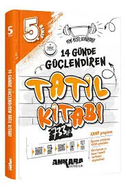 Anakara Yayıncılık Tatil Kitabı