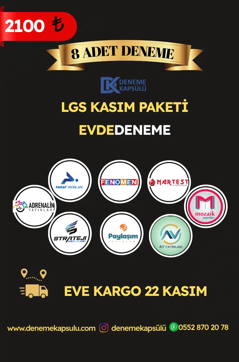 Lgs Kasım Paketi Türkiye Geneli 8 Li