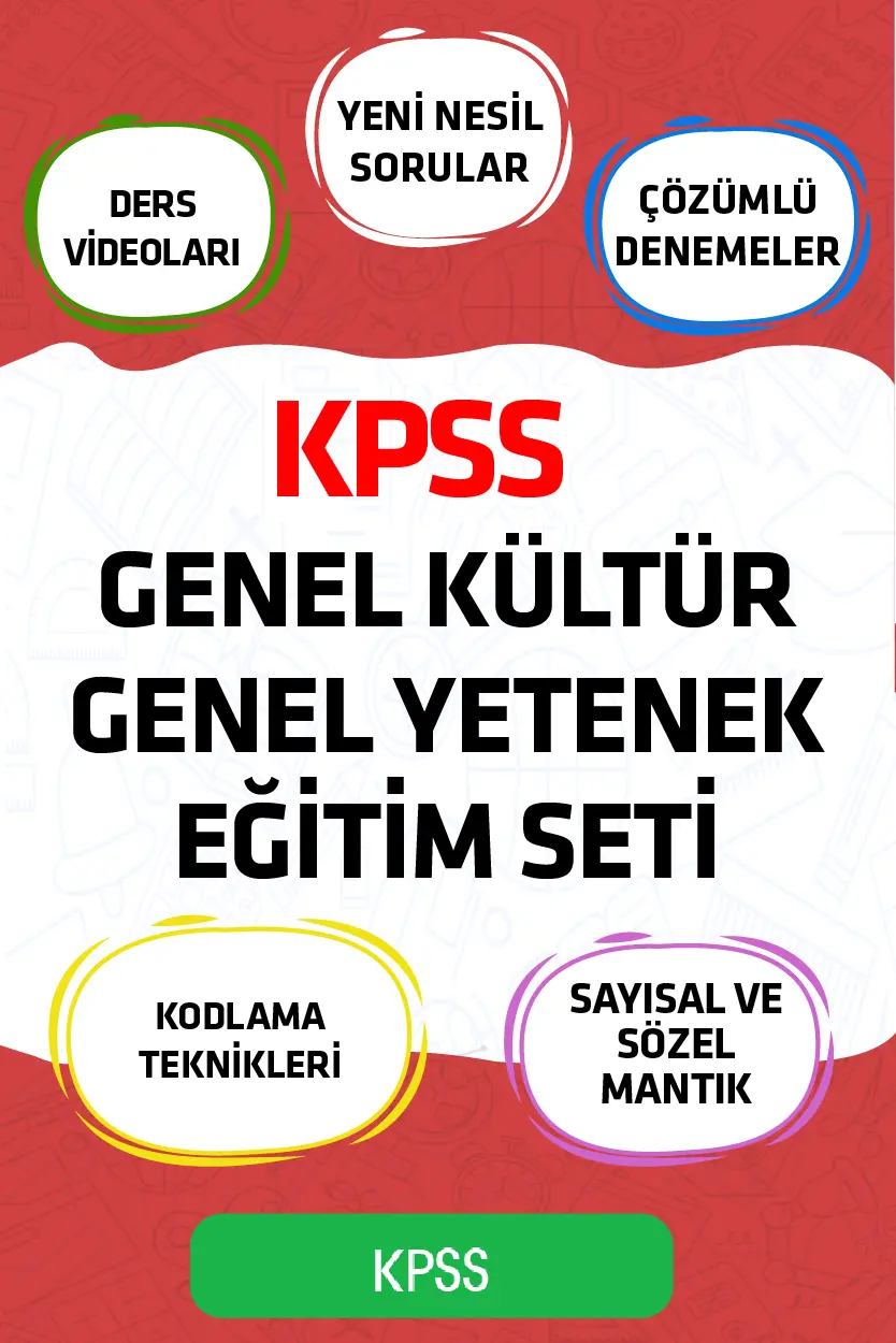 Kpss Lisans Genel Kültür Genel Yetenek Eğitim Seti