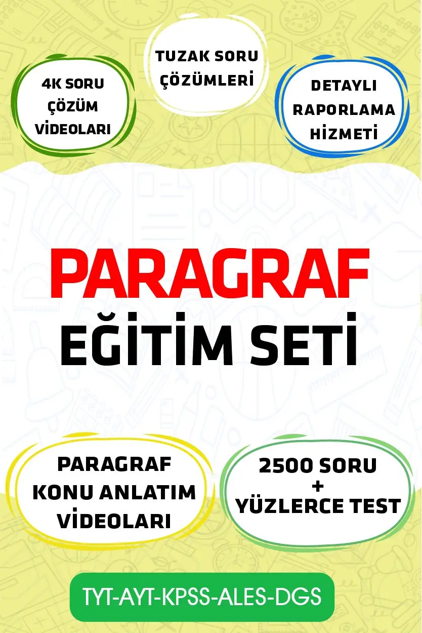 Paragraf Eğitim Seti